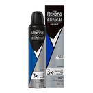 Desodorante Antitranspirante Aerosol Rexona Men Clinical Clean Masculino com 150ml