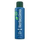 Desodorante Antitranspirante Aerosol Zero Alumínio Marine 72h Herbíssimo 150ml