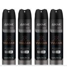 Desodorante Antitranspirante Aerossol Above Men Elements Vulcan 150ml Masculino