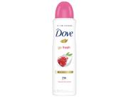 Desodorante Antitranspirante Aerossol Dove Go Fresh Feminino Romã e Verbena 150ml