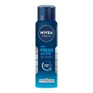 Desodorante Antitranspirante Aerossol NIVEA MEN Fresh Active 150ml