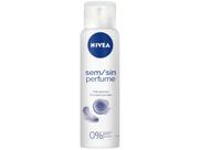 Desodorante Antitranspirante Aerossol Nivea - Sem Perfume Pele Sensível 150ml Desodorante Antitranspirante Aerossol Nivea - Sem Perfume Pele Sensível 150ml