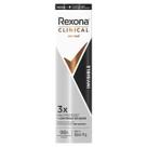 Desodorante Antitranspirante Aerossol Rexona Clinical Invisible Feminino 96h 150ml Desodorante Antitranspirante Aerossol Rexona Clinical Invisible Feminino 96h 150ml