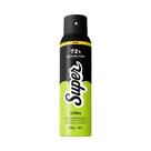 Desodorante Antitranspirante Aerossol Super Citrus 72h Cítrico Unissex Cimed 150ml