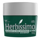 Desodorante Antitranspirante Creme Herbíssimo Action 55g Desodorante Antitranspirante Creme Herbíssimo Action 55g