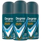 Desodorante antitranspirante Degree Men Travel 72H 30ml, pacote com 3