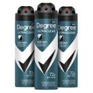Desodorante Antitranspirante Dry Spray Degree Men - 110ml (Pacote com 3)