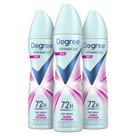 Desodorante antitranspirante em spray seco Degree Advanced 110mL x3