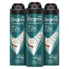 Desodorante antitranspirante em spray seco Degree Men Coconut 110mL