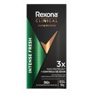 Desodorante Antitranspirante Rexona Stick Clinical Men Intense Fresh 58g Desodorante Antitranspirante Rexona Stick Clinical Men Intense Fresh 58g
