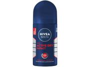 Desodorante Antitranspirante Roll On Nivea Men Active Dry Impact Masculino 50ml
