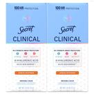Desodorante antitranspirante Secret Clinical Strength 2x73 g Desodorante antitranspirante Secret Clinical Strength 2x73 g
