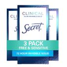 Desodorante Antitranspirante Secret Clinical Strength para Mulheres - 50ml