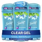 Desodorante antitranspirante Secret Fresh Clear Gel Waterlily 75mL Desodorante antitranspirante Secret Fresh Clear Gel Waterlily 75mL