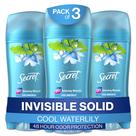 Desodorante antitranspirante Secret Invisible Solid Waterlily 75mL Desodorante antitranspirante Secret Invisible Solid Waterlily 75mL