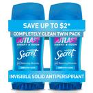 Desodorante Antitranspirante Secret Outlast para Mulheres - 75ml (2 Unidades) Desodorante Antitranspirante Secret Outlast para Mulheres - 75ml (2 Unidades)