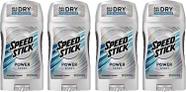 Desodorante antitranspirante Speed Stick Power Unscented 90mlX4