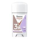 Desodorante Antitranspirante Stick Creme Rexona Clinical Extra Dry Feminino 96h 58g Desodorante Antitranspirante Stick Creme Rexona Clinical Extra Dry Feminino 96h 58g