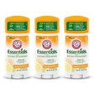 Desodorante Arm & Hammer Essentials Citrus Laranja - 3 Unidades de 75ml