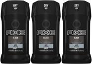 Desodorante AXE Black Antitranspirante em Bastão - Pacote com 3 Unidades (80ml cada) Desodorante AXE Black Antitranspirante em Bastão - Pacote com 3 Unidades (80ml cada)