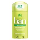 Desodorante Ban Unscented Sem Perfume Antitranspirante Sólido 73g