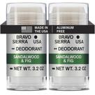 Desodorante Bravo Sierra Sandalwood & Fig 2 Unidades 91 g