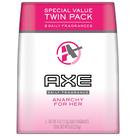 Desodorante Corporal AXE Anarchy For Her para Mulheres 120mL Kit com 2 Desodorante Corporal AXE Anarchy For Her para Mulheres 120mL Kit com 2