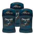 Desodorante corporal Degree Cool Rush 50ml, pacote com 3