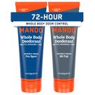 Desodorante Corporal Mando 2x85 g 72h Sem Alumínio