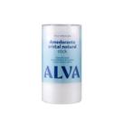 Desodorante Cristal Natural Stick Sem Perfume 120g Alva