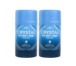 Desodorante Crystal Magnesium Solid Stick 75 ml (pacote com 2)