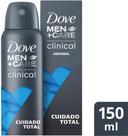 Desodorante Dove Men +Care Clinical Cuidado Total 96h Aerosol Antitranspirante 150ml