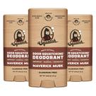 Desodorante Dr. Squatch Natural Maverick Musk Masculino, 80 ml, pacote com 3 Desodorante Dr. Squatch Natural Maverick Musk Masculino, 80 ml, pacote com 3