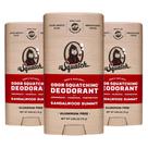 Desodorante Dr. Squatch Natural Sandalwood Summit 78 ml masculino, pacote com 3