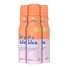 Desodorante Dry Idea Dry Spray Antitranspirante 110 ml (pacote com 3)