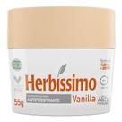Desodorante em Creme Herbíssimo Vanilla Antiperspirante 48h 55g
