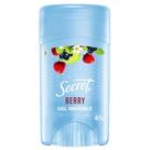 Desodorante em Gel Invisible Secret 45g Clear Berry