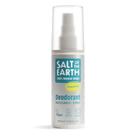 Desodorante em spray Salt Of the Earth, recarregável, 100 ml, sem perfume