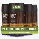 Desodorante Every Man Jack Amber+ Sandalwood 90ml para homens