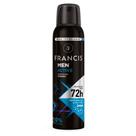 Desodorante Francis Men Active Proteção Intensa Aerosol Antitranspirante 72h 150ml