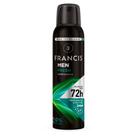 Desodorante Francis Men Fresh Refrescância Aerosol Antitranspirante 72h 150ml