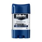 Desodorante Gillette Gel Antitranspirante Masculino Antibacterial Gel 82g