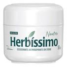Desodorante Herbíssimo Creme Unissex Neutro 55g - Herbissimo