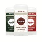 Desodorante Humble Brands Holiday Scents, pacote com 3 unidades, sem alumínio