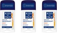 Desodorante Kiss My Face Active Life Sport 220ml, pacote com 3
