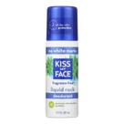 Desodorante Kiss My Face Líquido Rock Roll-On Sem Fragrância 90ml