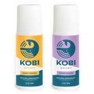 Desodorante Kobi Sport Strength natural sem alumínio, pacote com 2 unidades