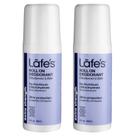Desodorante Lafe's Natural Roll-On 90 ml, pacote com 2 unidades, extra resistente Desodorante Lafe's Natural Roll-On 90 ml, pacote com 2 unidades, extra resistente