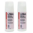 Desodorante Lafe's Natural Roll-On, 90 ml, sem alumínio, pacote com 2 Desodorante Lafe's Natural Roll-On, 90 ml, sem alumínio, pacote com 2