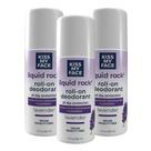Desodorante líquido Kiss My Face Rock Roll-On 90 ml de lavanda x3 Desodorante líquido Kiss My Face Rock Roll-On 90 ml de lavanda x3